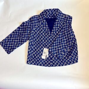 NEW Jones New York 100% Silk Jacket
